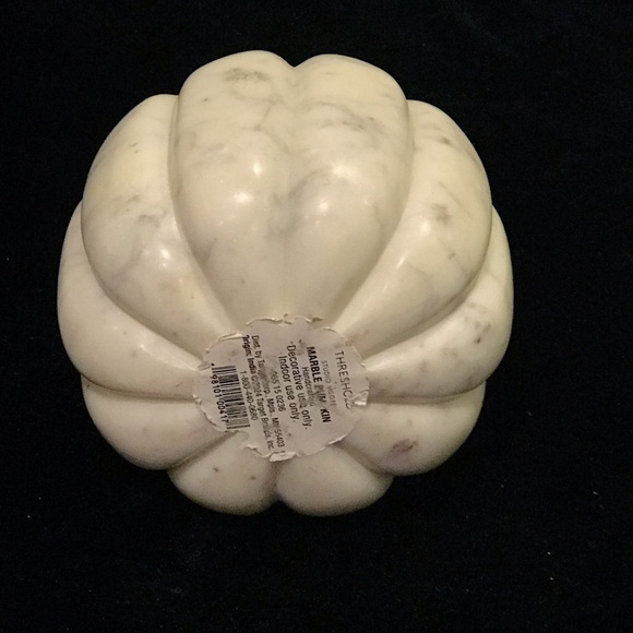 Large Marble Pumpkin White - Threshold with Studio McGee - Picture 7 of 8